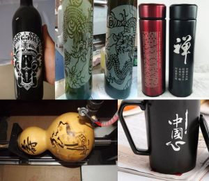 南阳唐河县酒瓶葫芦工艺品激光雕刻机
